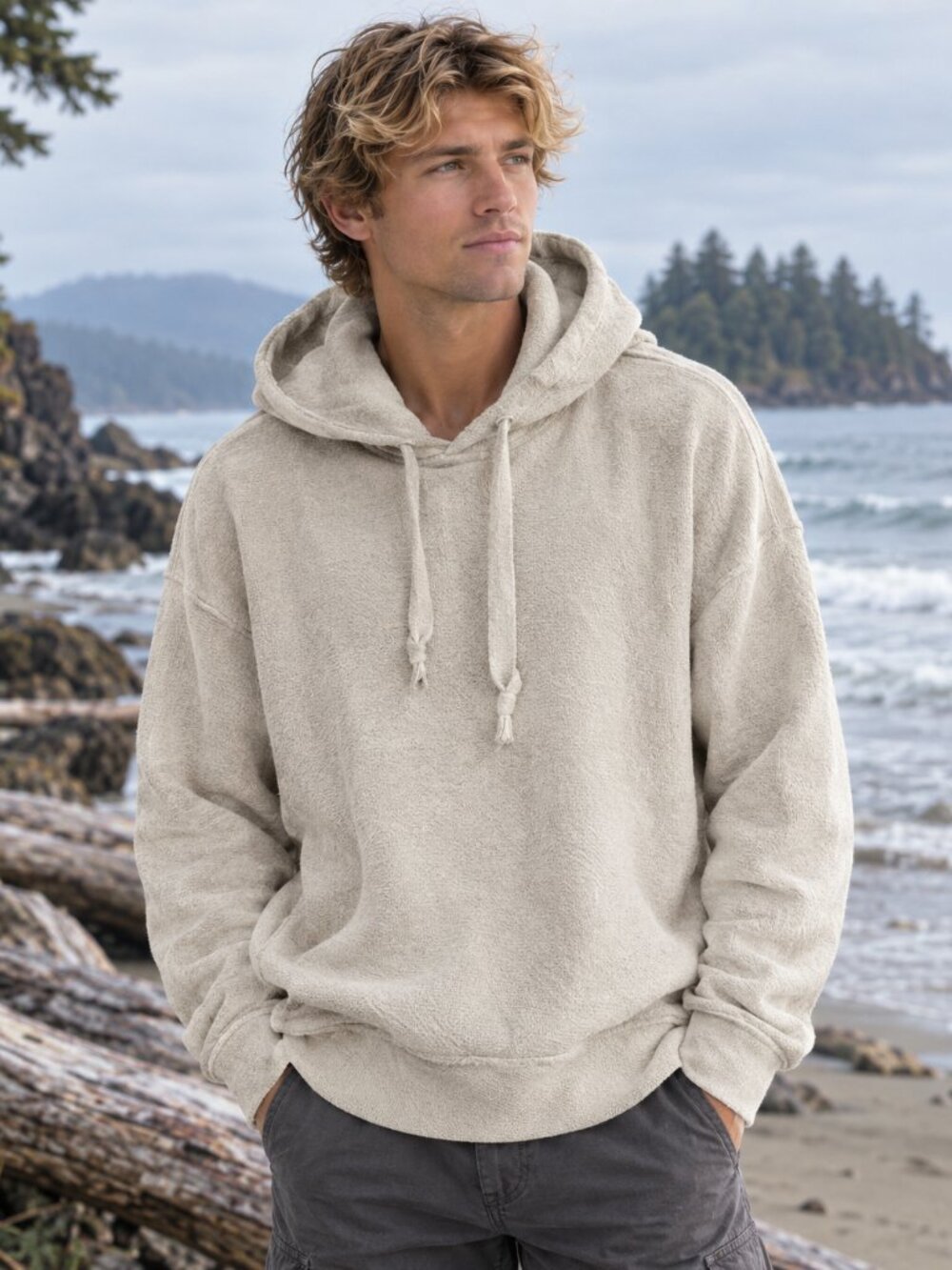 Men's AERIE Hoodie Size Large